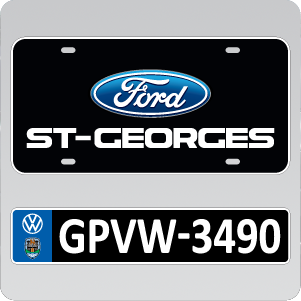 VEHICLE PLATE