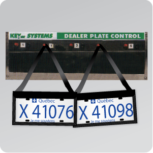 DEALER X PLATE HOLDER - PANEL